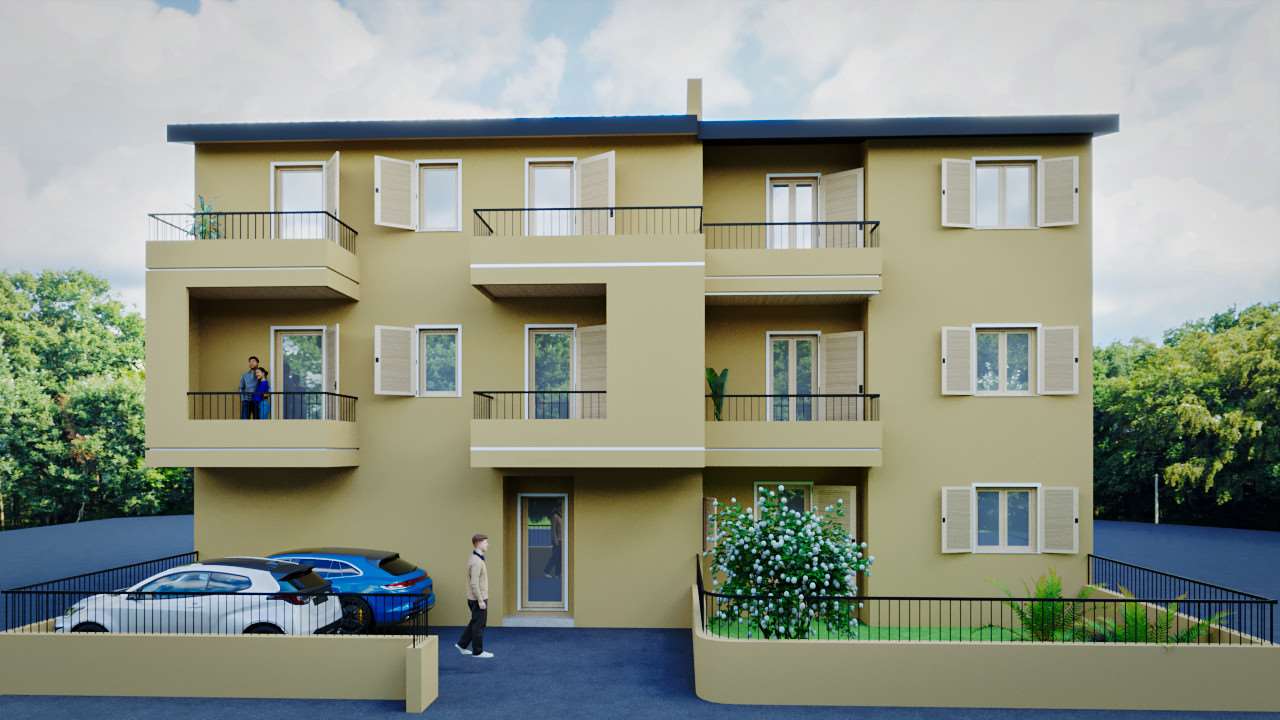 Assemini trilocale al primo piano con garage